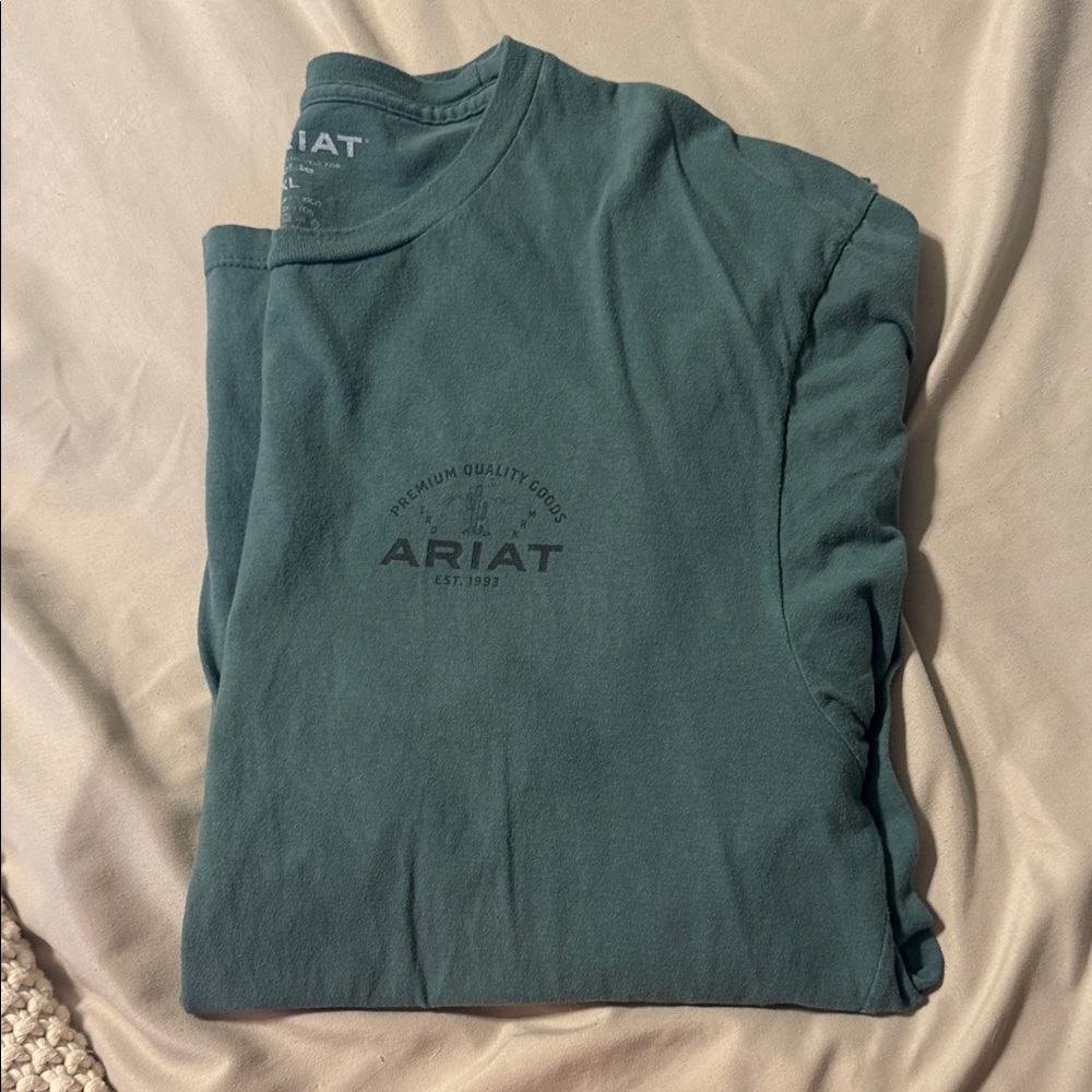 Ariat Deep Teal Crew Neck Tee